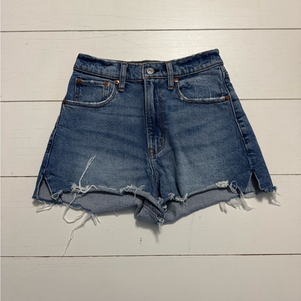 Abercrombie & Fitch The Cuttoff Jean Shorts